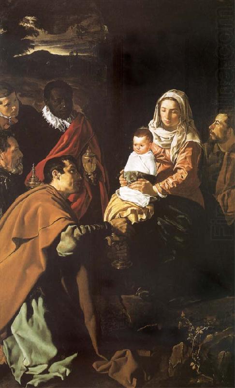 The adoracion of the Kings Magicians, Diego Velazquez